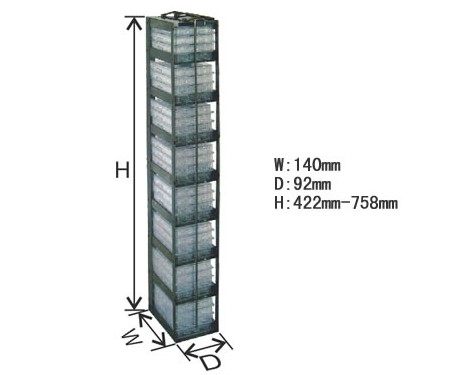 存放96孔或384孔微量滴定盘的卧式冰箱分隔架-CFMP系列